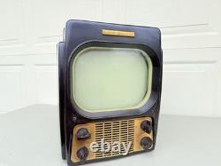 Vintage Rare General Electric 805 Locomotive Television Bakelite TV
