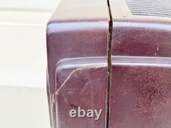 Vintage Rare General Electric 805 Locomotive Television Bakelite TV