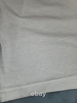 Vintage Single Stitch T Shirt General Electric F404 Size Large L Made In USA