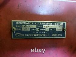 Vintage Sun Electronics 620 Electric Generator Alternator Starter Tester Works