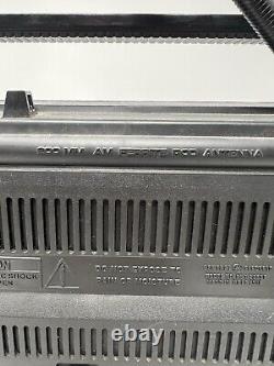 Vintage Super Radio II General Electric 7-2885F GE Long Range AM/FM Radio Tested