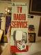 Vintage Tv Radio Service Porcelain Enamel Power Company Ad Sign General Electric