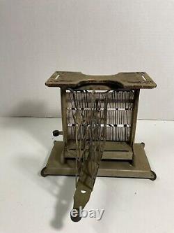 Vintage Universal Electric Toaster Art Deco E947 Landers Frary With Cord, Working