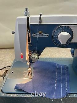 Vintage Universal Super Zigzag Sewing Machine Model Azz Japan