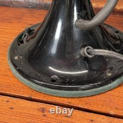 Vintage WORKING 13 General Electric FAN Oscillating 3 Speed Brass Blade Cage