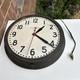 Vintage Working General Electric 17.5 School House Wall Clock No Glass As Is