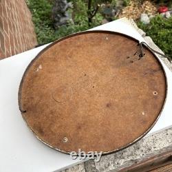 Vintage WORKING General Electric 17.5 School House Wall Clock No Glass As Is