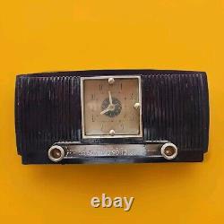 Vintage Working Burgundy 1954 General Electric 548PH AM Tube Radio