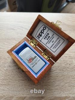 Vintage Zippo Slim 1959 Rare Advertising General Electric Defense Systems