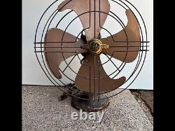 Vintage art deco General Electric fan