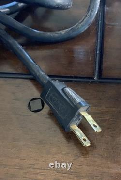 Vintage ca. 1940 GE No. 49X723 Quiet Blade Oscillating 10 Desk Fan Working