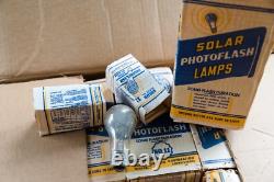 Vintage case of 116 General Electric No. 11 Edison-Based Flashbulbs