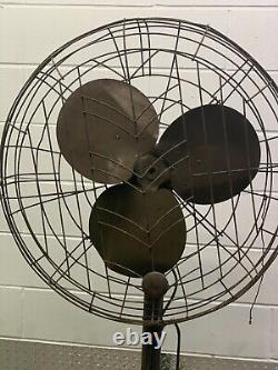 Vintage general electric pedestal fan