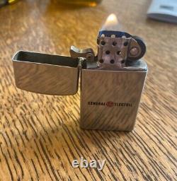 Vintage small Zippo lighter General Electric logo (1950-1979)