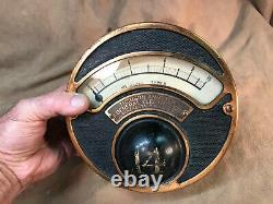 Vintage tested Art Deco Thomson Ammeter General Electric Schenectady New York