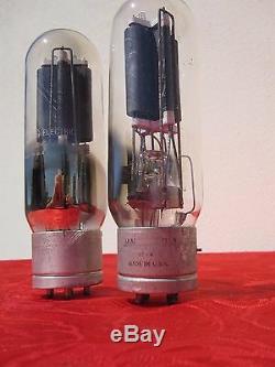 Vt4c Tube General Electric Ge = Rca 211 Vintage Transmitting Stereo Amplifier