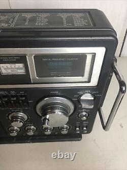Vtg GE General Electric Model 7-2990A Portable 6 Band AM/FM Shortwave SW Radio