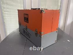 Vtg GE General Electric Radio Color TV Tube Transistor Repair Man Case Tool Box