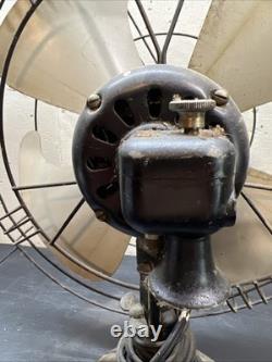 Vtg GE General Electric Vortalex 16 3 Speed Oscillating Fan Smooth runnin