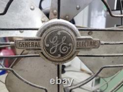 Vtg GE General Electric Vortalex 16 3 Speed Oscillating Fan Works