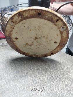 Vtg GE General Electric Vortalex 16 3 Speed Oscillating Fan Works