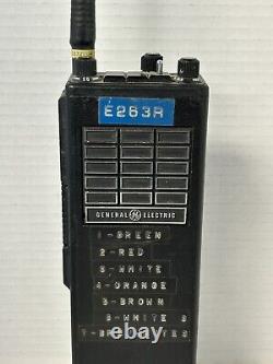 Vtg/GE MPR/UHF/RPT-DIR/CG(PL)/Portable(Walkie)2Way RADIO General Electric