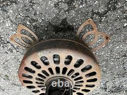 Vtg Ge General Electric Industrial Hunter Cast Iron Fan Motor Antique Ceiling