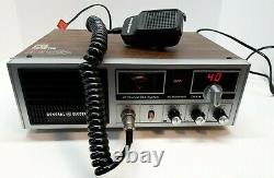 Vtg. General Electric CB Transceiver Base Station Model 3-5869A Two-Way Radio