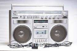 Vtg General Electric GE 3-5259A THE BLOCKBUSTER 1980s Boombox GHETTO BLASTER