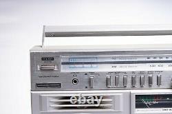 Vtg General Electric GE 3-5259A THE BLOCKBUSTER 1980s Boombox GHETTO BLASTER