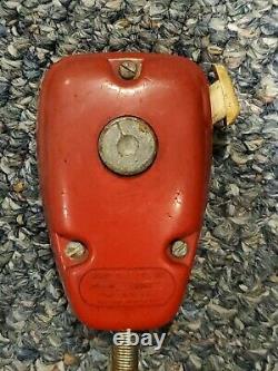Vtg General Electric Radio Head ISPERN with Microphone Illinois State Police RARE
