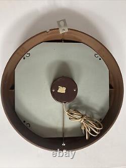 Vtg Industrial/School House Wall Clock General Electric 14 Convex Glass #2012