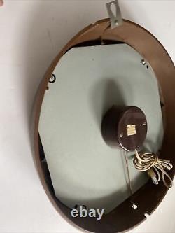Vtg Industrial/School House Wall Clock General Electric 14 Convex Glass #2012