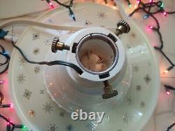 Vtg Mid Century Musical Rotating Revolving Christmas Tree Stand General Electric