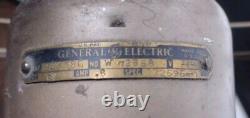 Vth 30's GE General Electric Metal Cage Oscillating Floor Fan Parts Or Repair