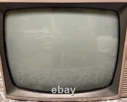 WORKS GAMING Vintage Rare Retro TV General Electric Black & White 12 Nostalgic