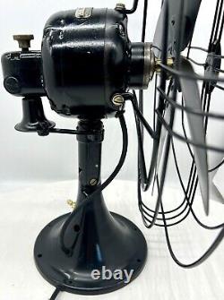 Working Vintage General Electric / GE Fan (78X233) Black -Restored Ships Fast