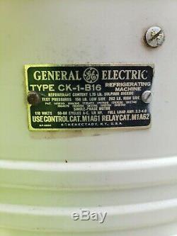 Working Vintage General Electric Monitor Type Ck-1-b16 Refrigerator