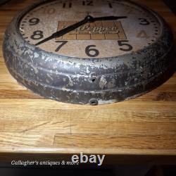 Works Vintage Dr Pepper Rare General Electric 10-2-4 advertising Clock 15 Sign