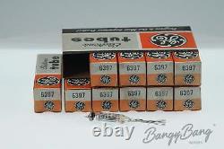 10 Tubes à vide Vintage General Electric 6397 Premium dans une boîte BangyBang Tubes