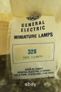 (1400) Lampe Miniature Vintage General Electric GE 328 Ampoule NOS
