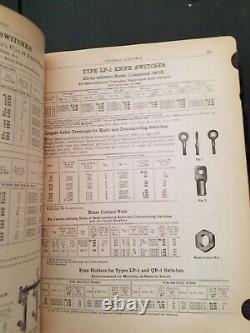 1930 Catalogue Électrique Général Incredible Vieux Temps Catalogue Antique Vintage Huge