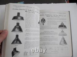 1939 Catalogue D'équipement D'éclairage Commercial Industriel Électrique Général Vintage