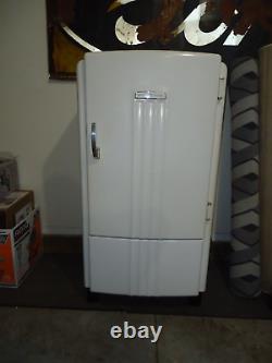1941 Modèle Ge General Electric Refrigerator Ancien Millésime