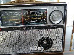 1964 Ge World Monitor P990c À Ondes Courtes Transistor Radio Vintage General Electric