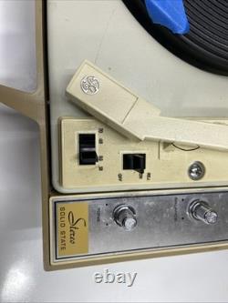 1967 General Electric Wildcat Changeur de Disque à 4 Vitesses Fonctionne Besoin d'Aiguille LP 2752D