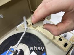 1967 General Electric Wildcat Changeur de Disque à 4 Vitesses Fonctionne Besoin d'Aiguille LP 2752D