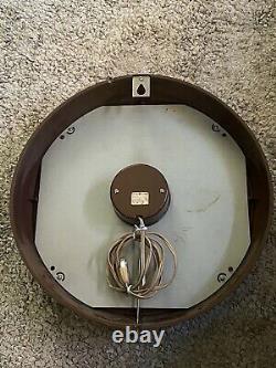 1970s Acoustic Amplificateurs Dealer Horloge General Electric