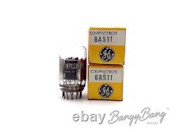 2 Tubes Valve Pentode Triode Double Dissimilaire Vintage General Electric 6AS11- Bang
