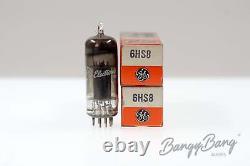 2 Tubes à double pentode à coupure nette Vintage General Electric 6HS8 BangyBa